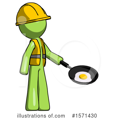 Royalty-Free (RF) Green Design Mascot Clipart Illustration by Leo Blanchette - Stock Sample #1571430