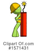 Green Design Mascot Clipart #1571431 by Leo Blanchette