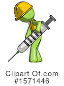 Green Design Mascot Clipart #1571446 by Leo Blanchette