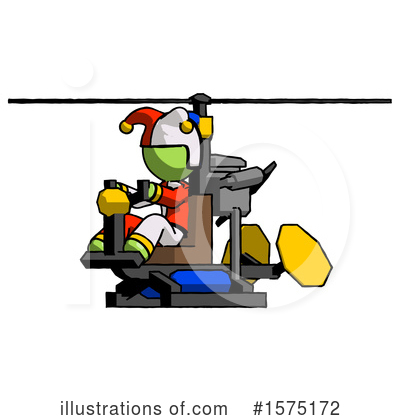 Royalty-Free (RF) Green Design Mascot Clipart Illustration by Leo Blanchette - Stock Sample #1575172