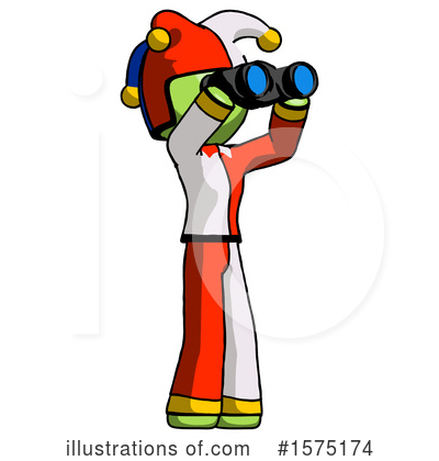 Royalty-Free (RF) Green Design Mascot Clipart Illustration by Leo Blanchette - Stock Sample #1575174