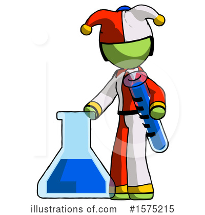 Royalty-Free (RF) Green Design Mascot Clipart Illustration by Leo Blanchette - Stock Sample #1575215