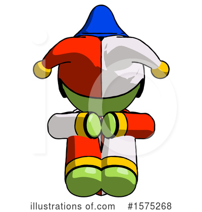 Royalty-Free (RF) Green Design Mascot Clipart Illustration by Leo Blanchette - Stock Sample #1575268