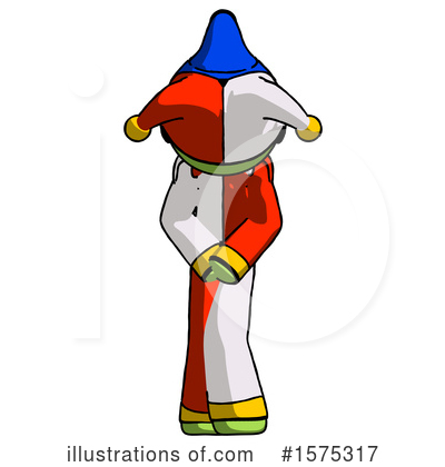 Royalty-Free (RF) Green Design Mascot Clipart Illustration by Leo Blanchette - Stock Sample #1575317