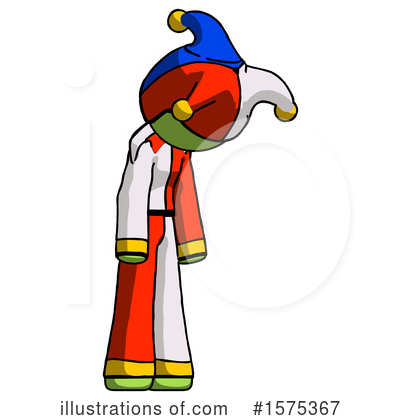 Royalty-Free (RF) Green Design Mascot Clipart Illustration by Leo Blanchette - Stock Sample #1575367