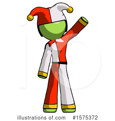 Royalty-Free (RF) Green Design Mascot Clipart Illustration by Leo Blanchette - Stock Sample #1575372