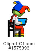 Green Design Mascot Clipart #1575393 by Leo Blanchette