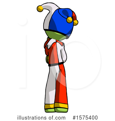 Royalty-Free (RF) Green Design Mascot Clipart Illustration by Leo Blanchette - Stock Sample #1575400