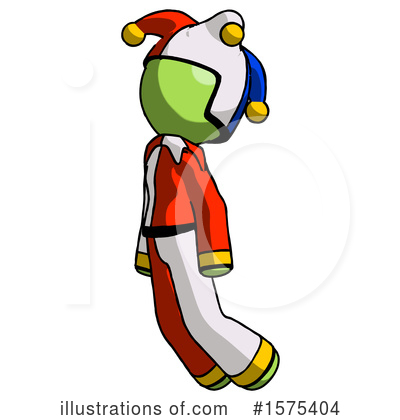 Royalty-Free (RF) Green Design Mascot Clipart Illustration by Leo Blanchette - Stock Sample #1575404