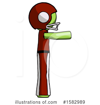 Royalty-Free (RF) Green Design Mascot Clipart Illustration by Leo Blanchette - Stock Sample #1582989