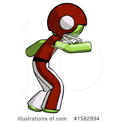 Royalty-Free (RF) Green Design Mascot Clipart Illustration by Leo Blanchette - Stock Sample #1582994