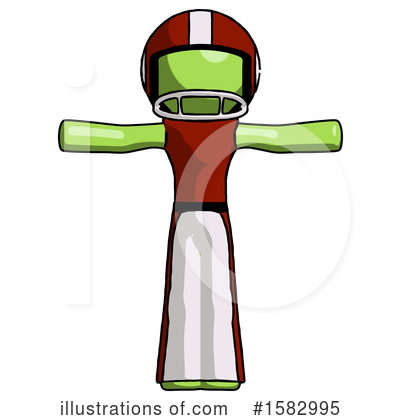 Royalty-Free (RF) Green Design Mascot Clipart Illustration by Leo Blanchette - Stock Sample #1582995