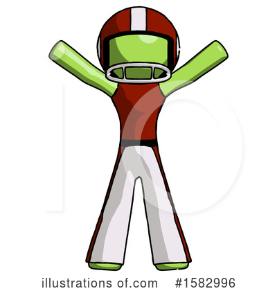 Royalty-Free (RF) Green Design Mascot Clipart Illustration by Leo Blanchette - Stock Sample #1582996