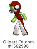Green Design Mascot Clipart #1582998 by Leo Blanchette