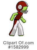 Green Design Mascot Clipart #1582999 by Leo Blanchette