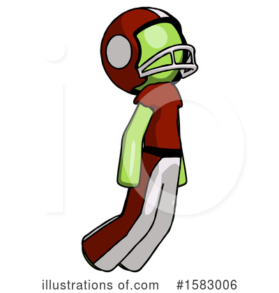 Royalty-Free (RF) Green Design Mascot Clipart Illustration by Leo Blanchette - Stock Sample #1583006