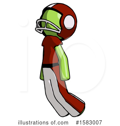 Royalty-Free (RF) Green Design Mascot Clipart Illustration by Leo Blanchette - Stock Sample #1583007