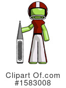 Green Design Mascot Clipart #1583008 by Leo Blanchette