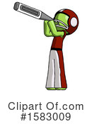 Green Design Mascot Clipart #1583009 by Leo Blanchette