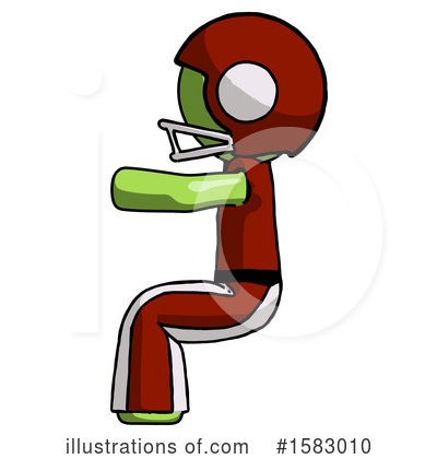 Royalty-Free (RF) Green Design Mascot Clipart Illustration by Leo Blanchette - Stock Sample #1583010