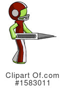 Green Design Mascot Clipart #1583011 by Leo Blanchette