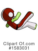 Green Design Mascot Clipart #1583031 by Leo Blanchette