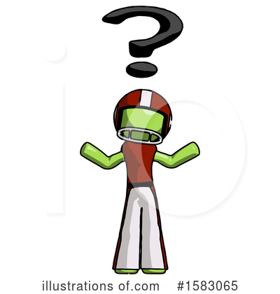 Royalty-Free (RF) Green Design Mascot Clipart Illustration by Leo Blanchette - Stock Sample #1583065