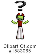 Green Design Mascot Clipart #1583065 by Leo Blanchette