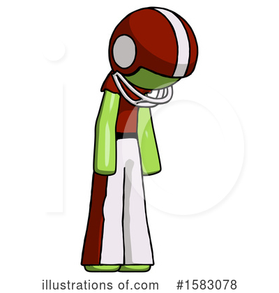 Royalty-Free (RF) Green Design Mascot Clipart Illustration by Leo Blanchette - Stock Sample #1583078