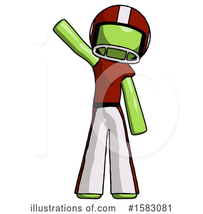 Royalty-Free (RF) Green Design Mascot Clipart Illustration by Leo Blanchette - Stock Sample #1583081