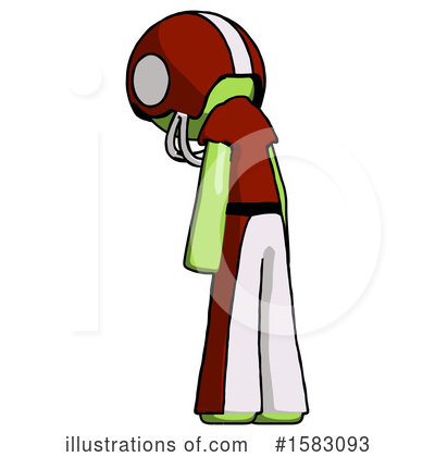 Royalty-Free (RF) Green Design Mascot Clipart Illustration by Leo Blanchette - Stock Sample #1583093