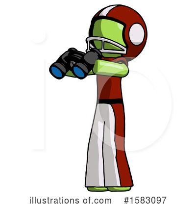 Royalty-Free (RF) Green Design Mascot Clipart Illustration by Leo Blanchette - Stock Sample #1583097