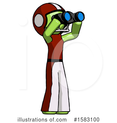 Royalty-Free (RF) Green Design Mascot Clipart Illustration by Leo Blanchette - Stock Sample #1583100