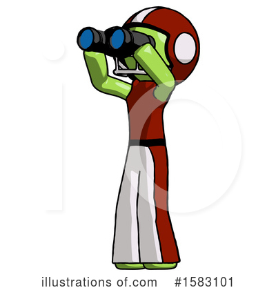 Royalty-Free (RF) Green Design Mascot Clipart Illustration by Leo Blanchette - Stock Sample #1583101