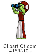 Green Design Mascot Clipart #1583101 by Leo Blanchette