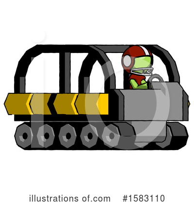 Royalty-Free (RF) Green Design Mascot Clipart Illustration by Leo Blanchette - Stock Sample #1583110