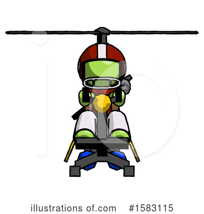 Royalty-Free (RF) Green Design Mascot Clipart Illustration by Leo Blanchette - Stock Sample #1583115