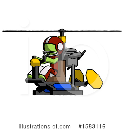 Royalty-Free (RF) Green Design Mascot Clipart Illustration by Leo Blanchette - Stock Sample #1583116