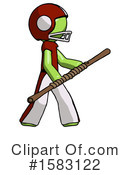 Green Design Mascot Clipart #1583122 by Leo Blanchette