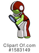 Green Design Mascot Clipart #1583149 by Leo Blanchette