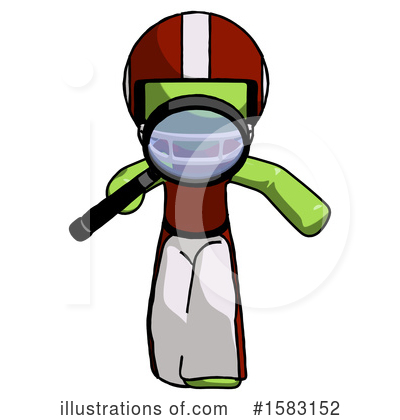 Royalty-Free (RF) Green Design Mascot Clipart Illustration by Leo Blanchette - Stock Sample #1583152