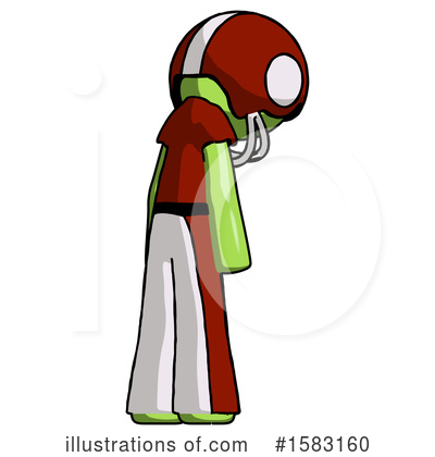 Royalty-Free (RF) Green Design Mascot Clipart Illustration by Leo Blanchette - Stock Sample #1583160