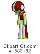 Green Design Mascot Clipart #1583182 by Leo Blanchette