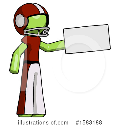 Royalty-Free (RF) Green Design Mascot Clipart Illustration by Leo Blanchette - Stock Sample #1583188