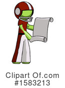 Green Design Mascot Clipart #1583213 by Leo Blanchette