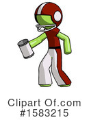Green Design Mascot Clipart #1583215 by Leo Blanchette