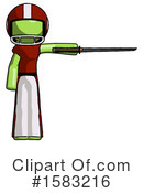 Green Design Mascot Clipart #1583216 by Leo Blanchette
