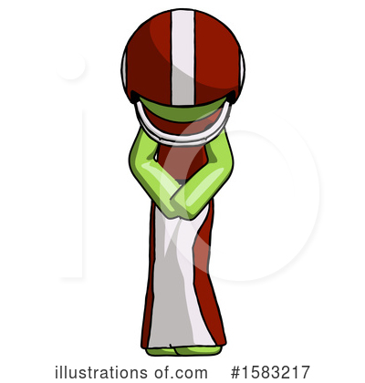 Royalty-Free (RF) Green Design Mascot Clipart Illustration by Leo Blanchette - Stock Sample #1583217
