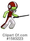 Green Design Mascot Clipart #1583223 by Leo Blanchette