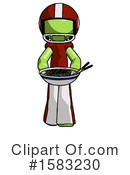 Green Design Mascot Clipart #1583230 by Leo Blanchette